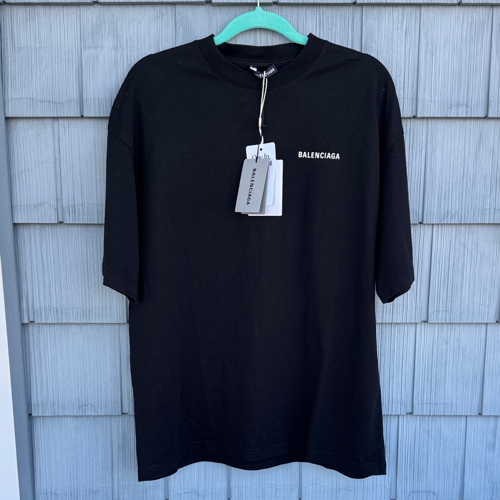 Balenciaga Black Badge Logo Tee